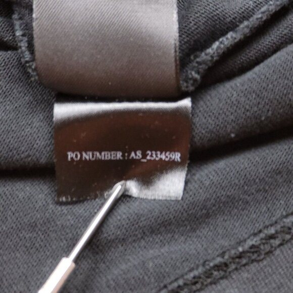 ALLSAINTS Mens Oversize XS T-Shirt Pluto SS Crew Grey Hi-Lo Hem MD007Q - Picture 8 of 13